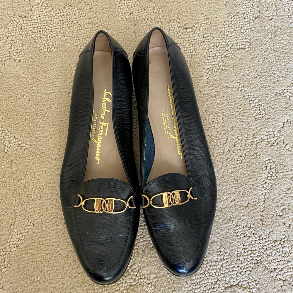 Ferragamo Women’s Loafers, Size 7 C